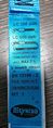 The label on a certified strap 